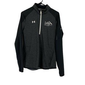 Lanier Volleyball Club #12 Under Armour Womens Gray Coldgear Activewear Top L